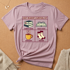 Cozy Reader's Survival Kit Tee
