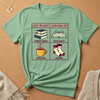 Cozy Reader's Survival Kit Tee