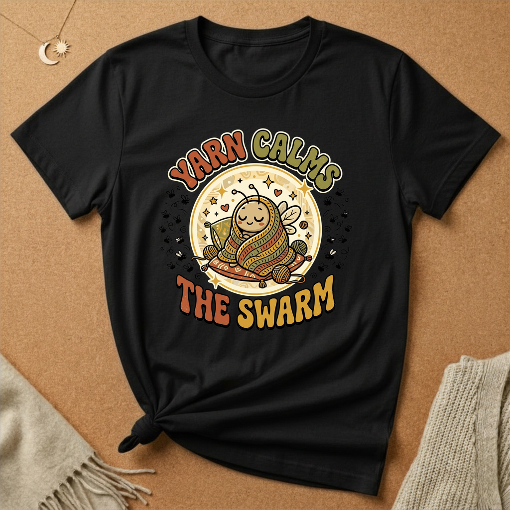 Yarn Calms the Swarm Tee