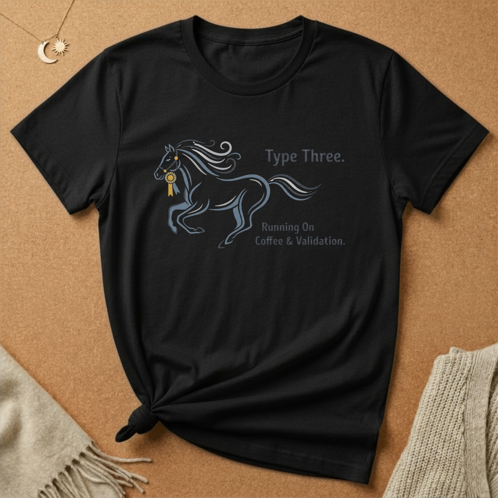 Type Three. Running On Coffee and Validation Tee