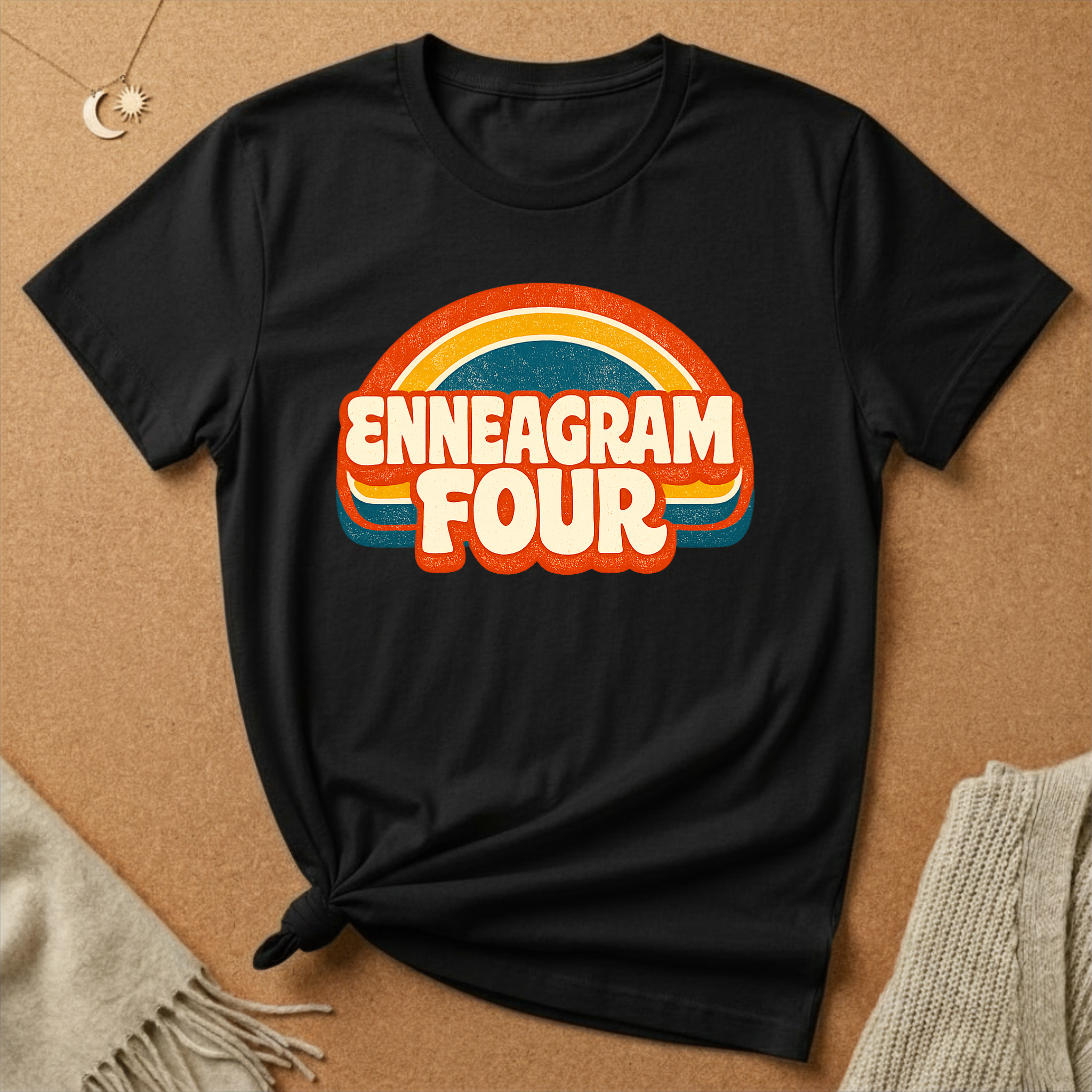 Enneagram 4 Groovy Tee