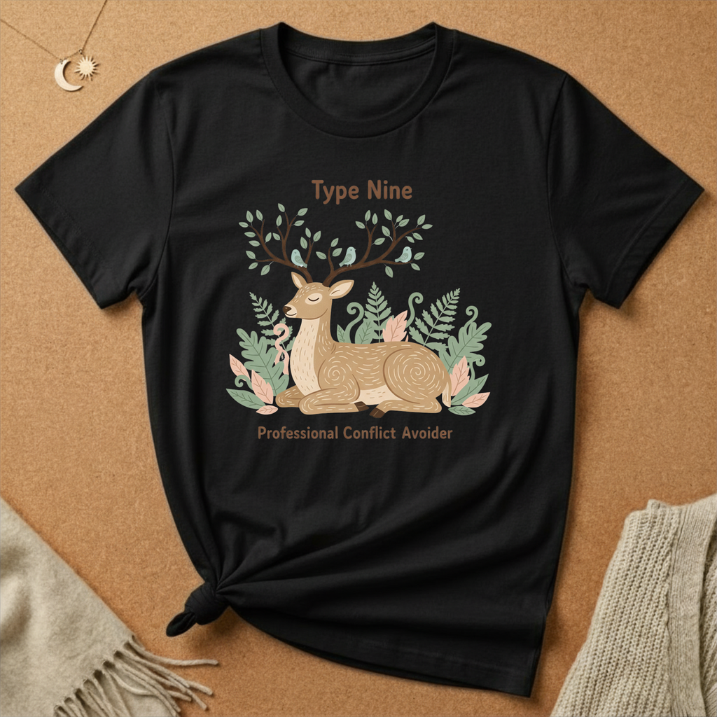 Type Nine. Professional Conflict Avoider Tee