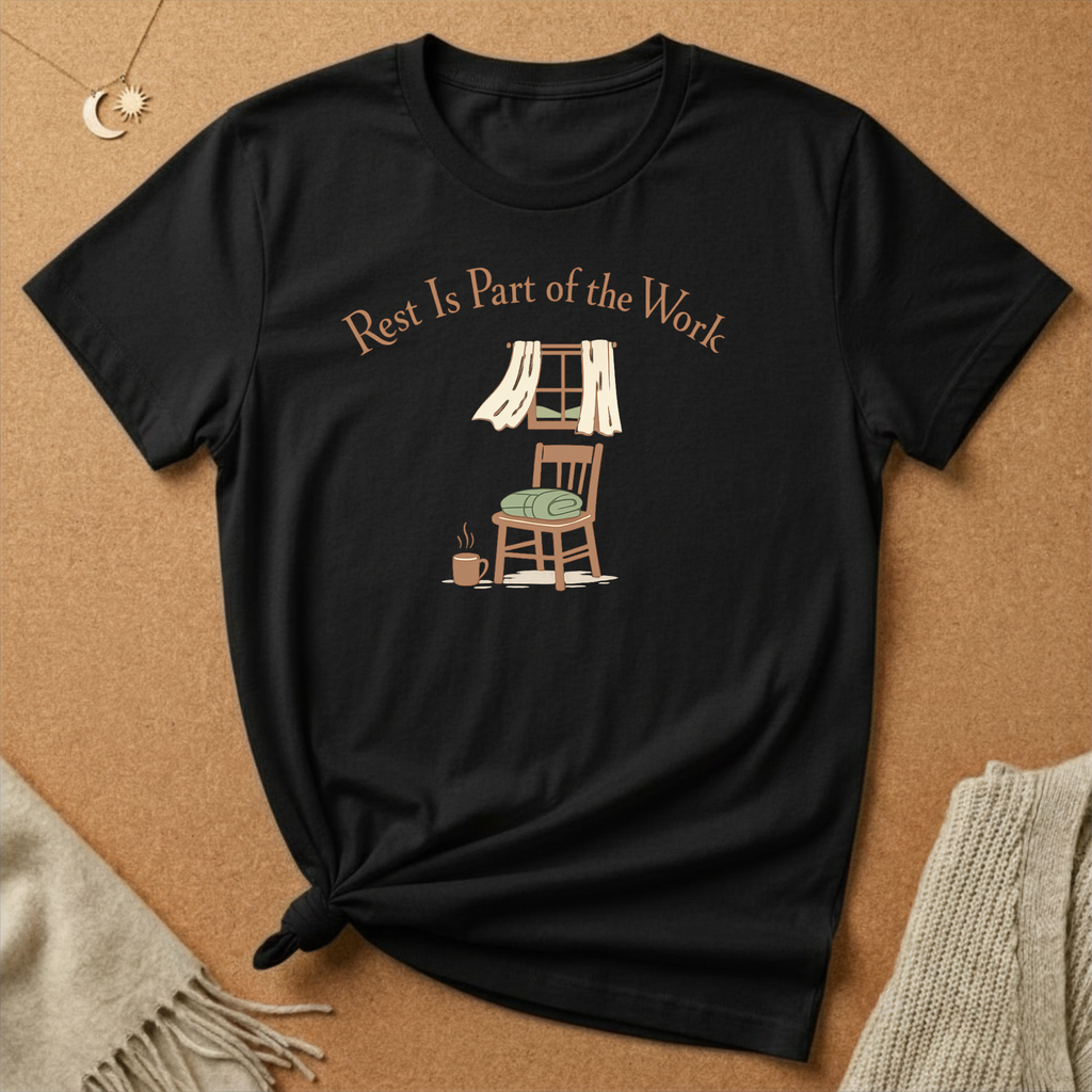 Rest is Part of the Work Cottagecore Tee