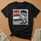 Calm on the Outside, Internally Buffering Vintage Ad Tee