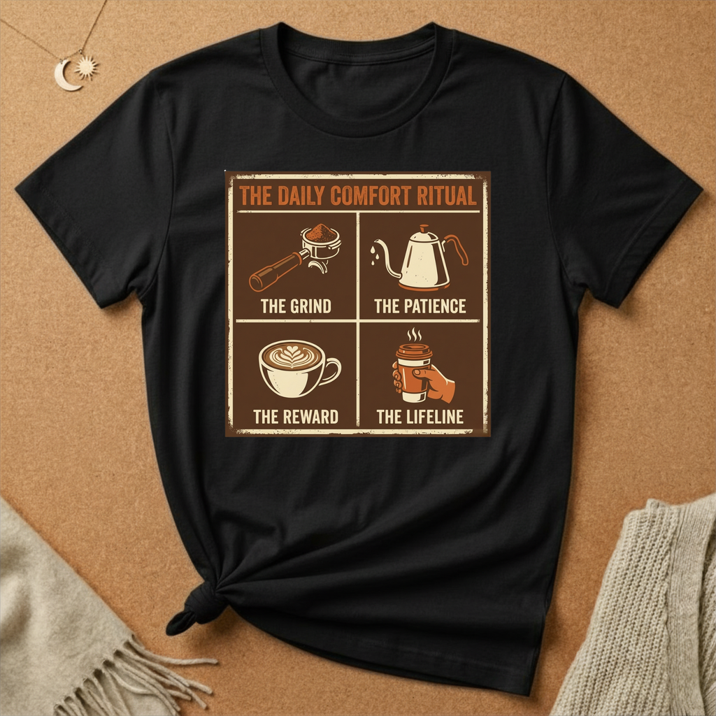 Daily Coffee Comfort Ritual Tee