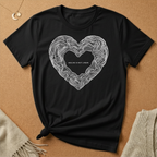 Heart Topography Healing Is Not Linear Tee
