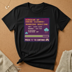Dungeon of Dread Cleared: Morning Routine Game Tee