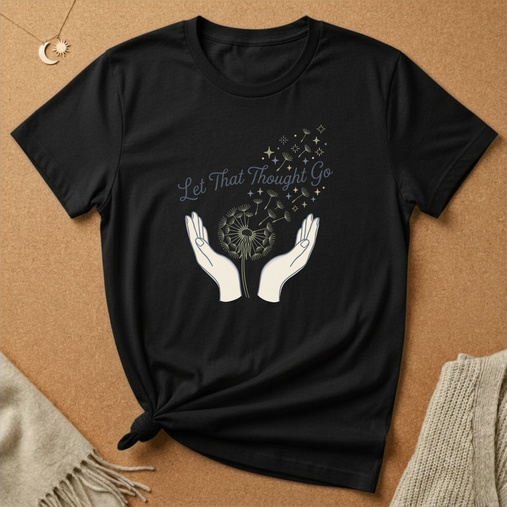 Let That Thought Go Dandelion Tee