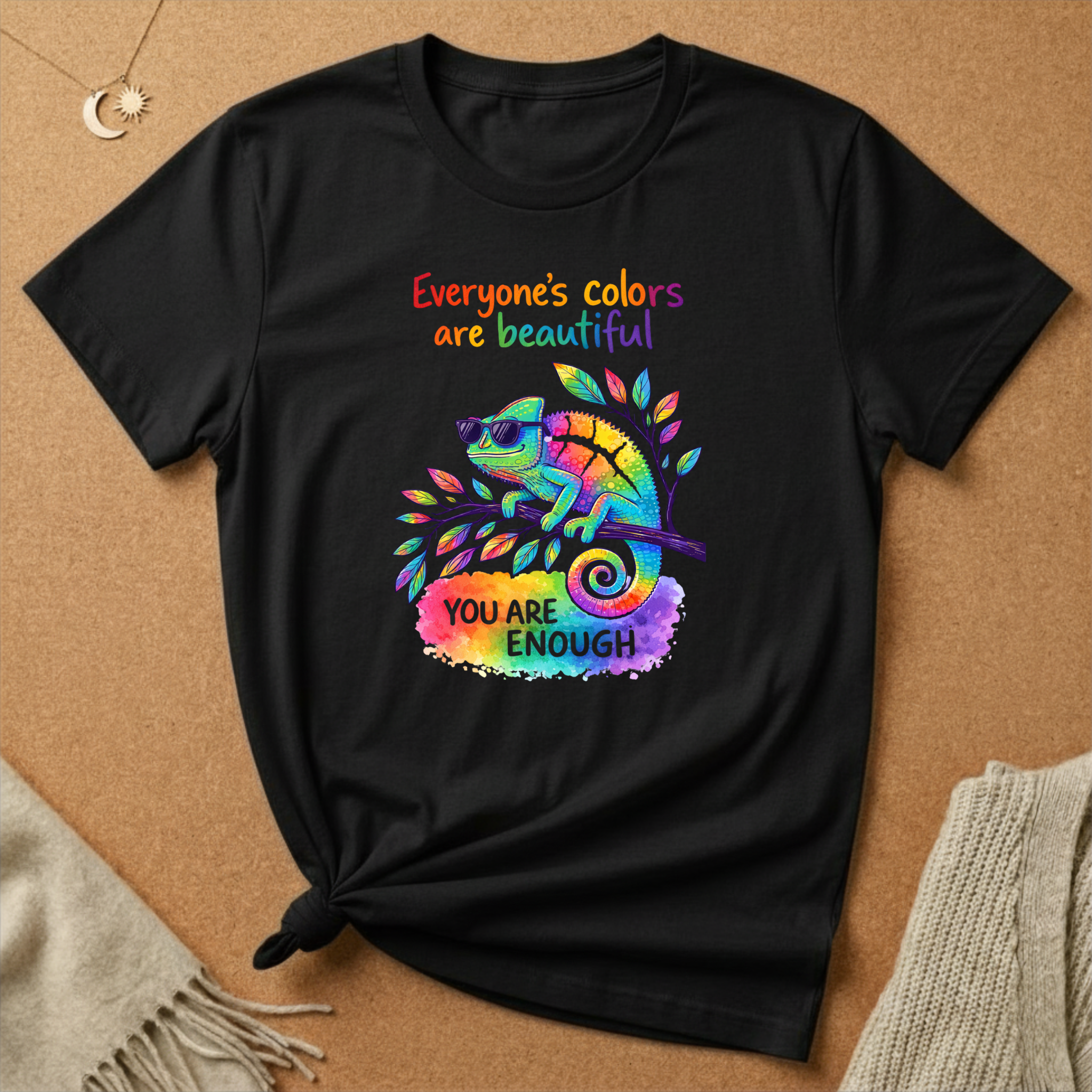 Everyone's Colors Chameleon Tee