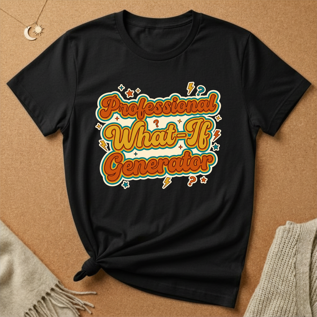 What If Generator Lightning Tee