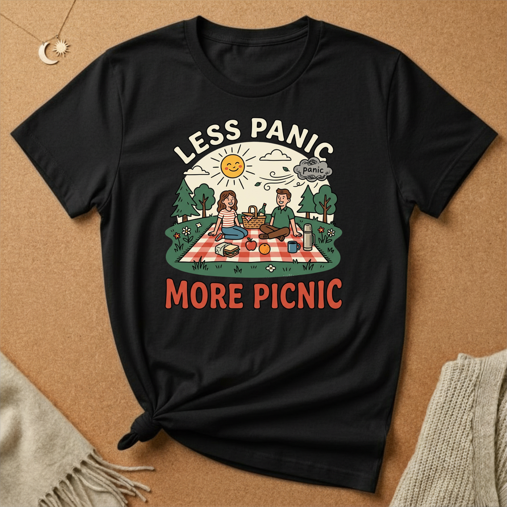 Less Panic, More Picnic Tee