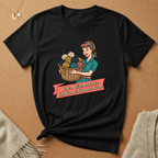 Just a Girl and Support Yarn Tee