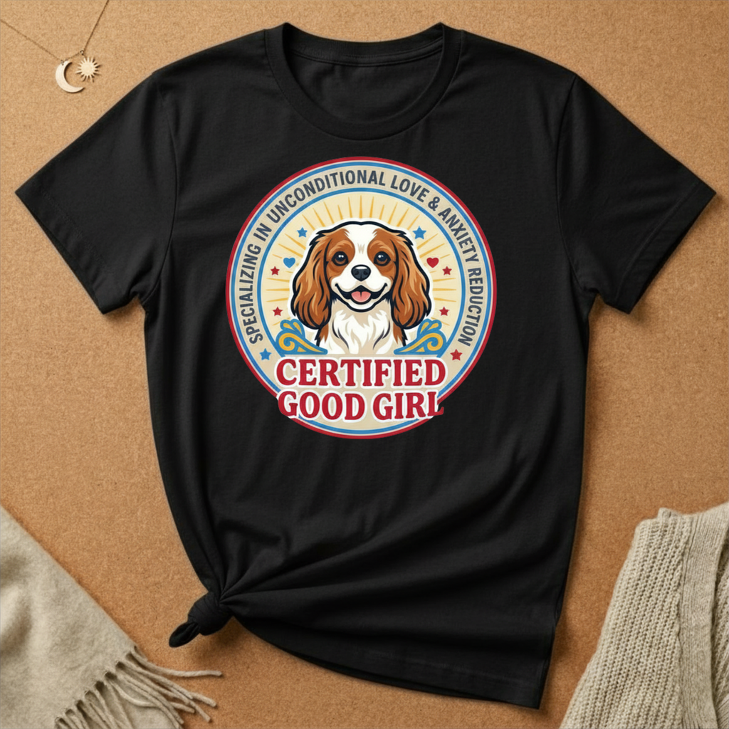 Certified Good Girl Cocker Spaniel Tee