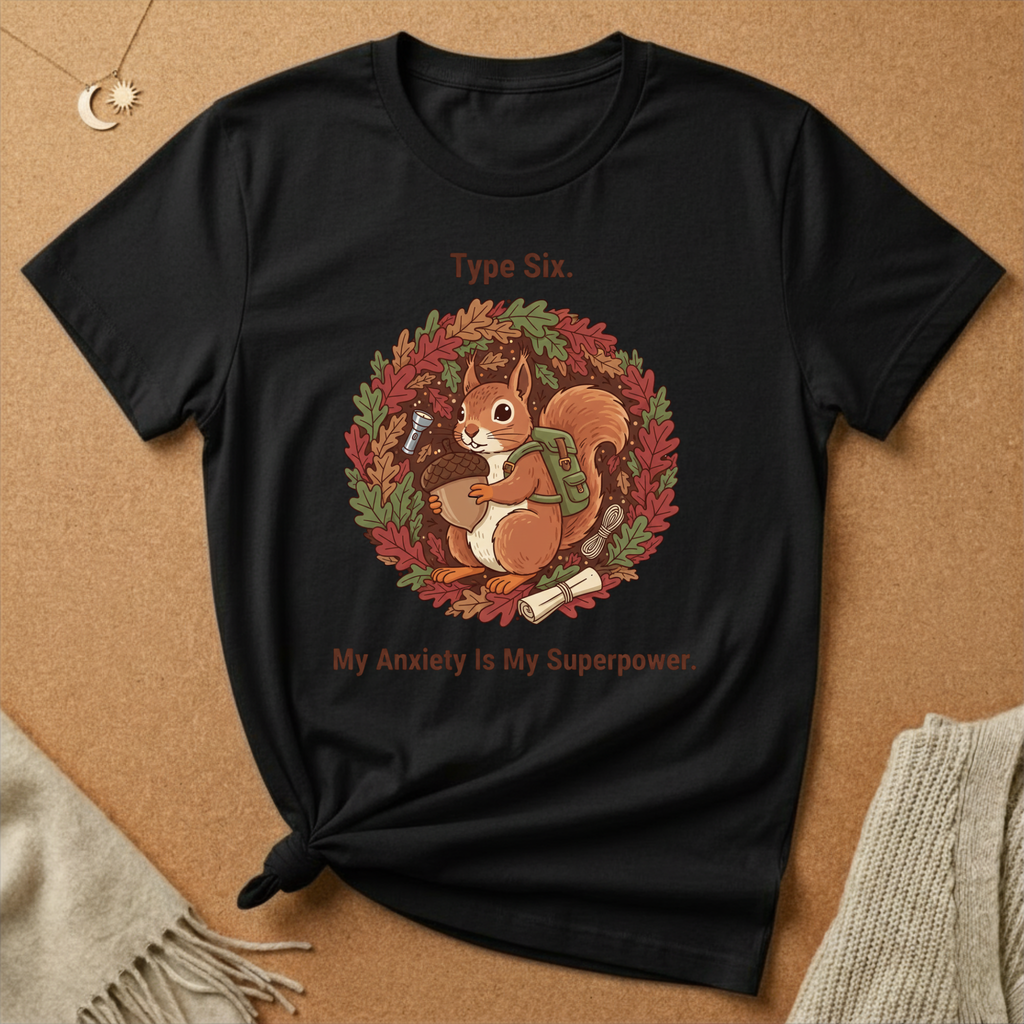 Type Six. My Anxiety Is My Superpower Tee