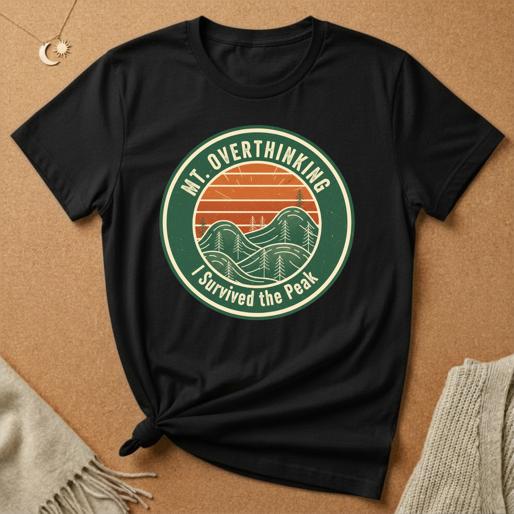Mt. Overthinking: I Survived the Peak Tee