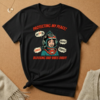 Protecting My Peace Retro Helmet Tee