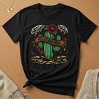 Resilient and Rooted with cactus Tee