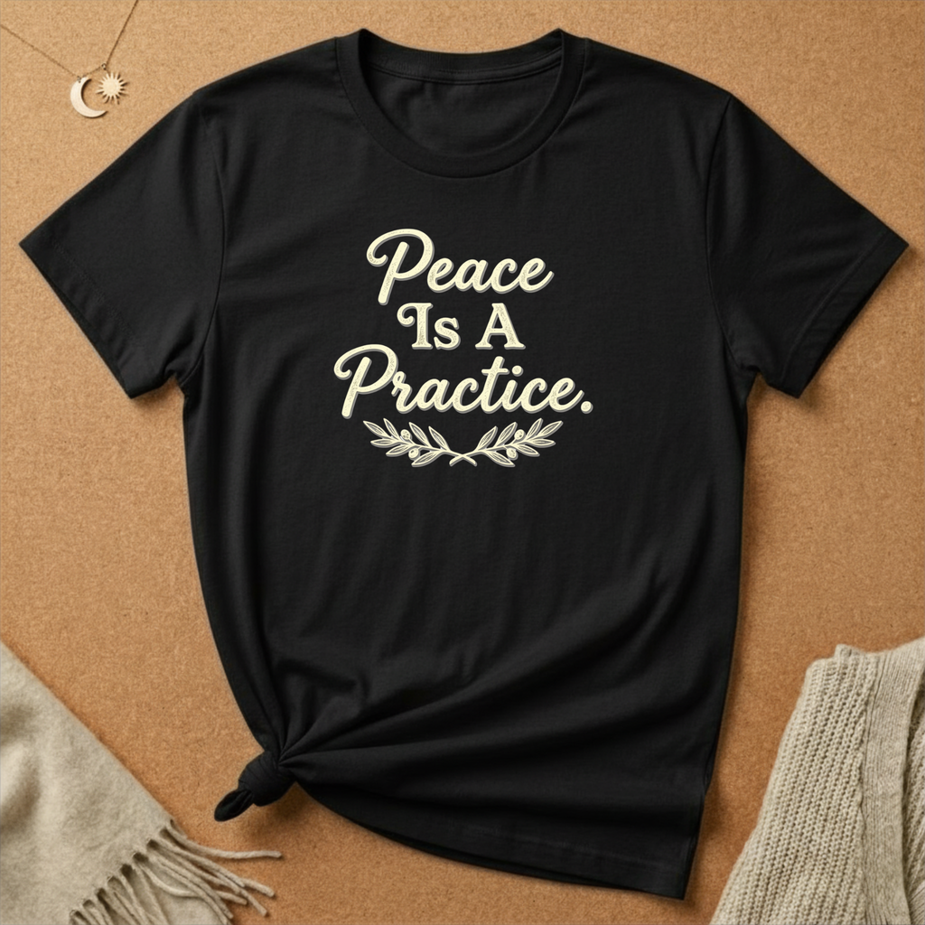 Peace Is a Practice Tee