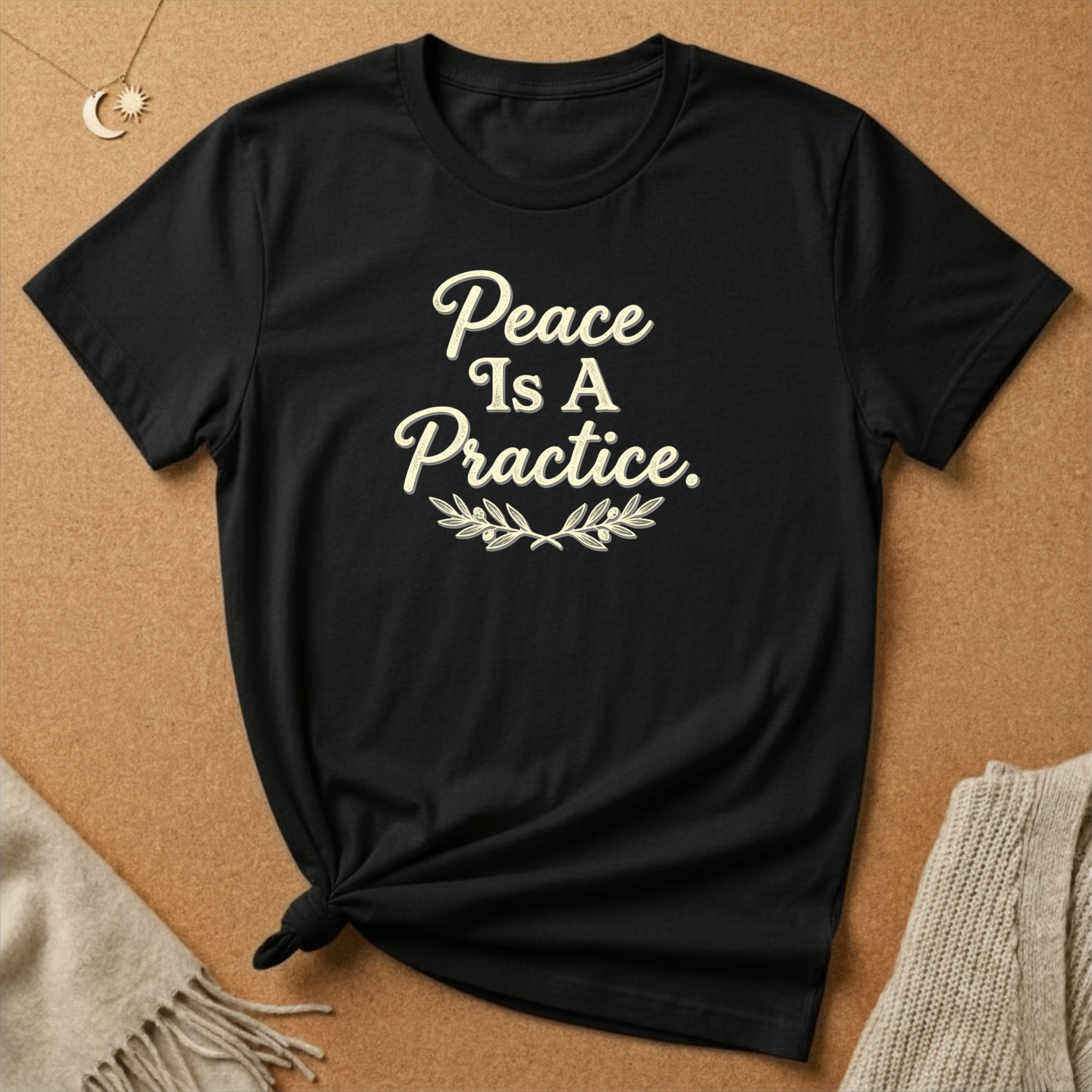 Peace Is a Practice Tee