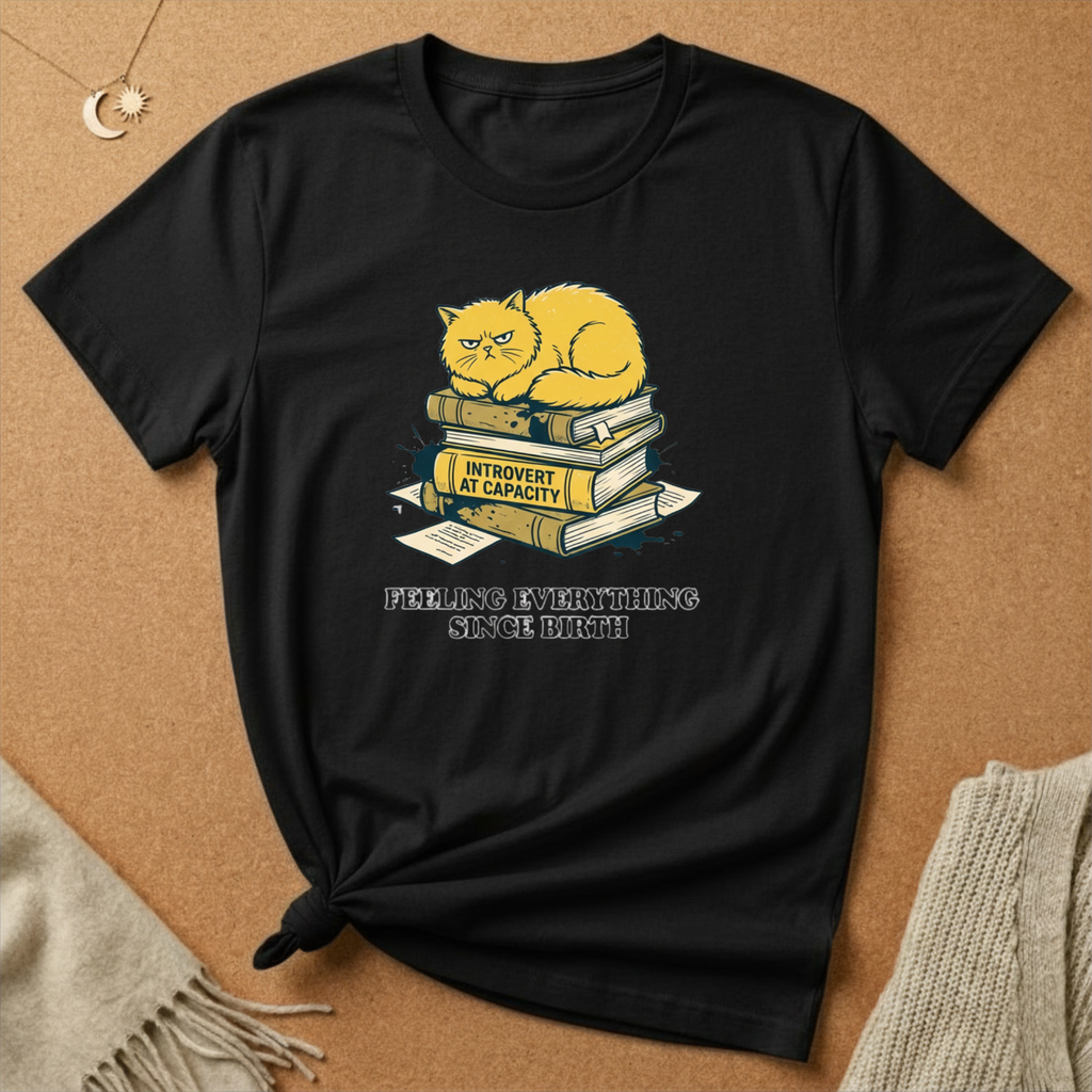 Feeling Everything Cat Tee