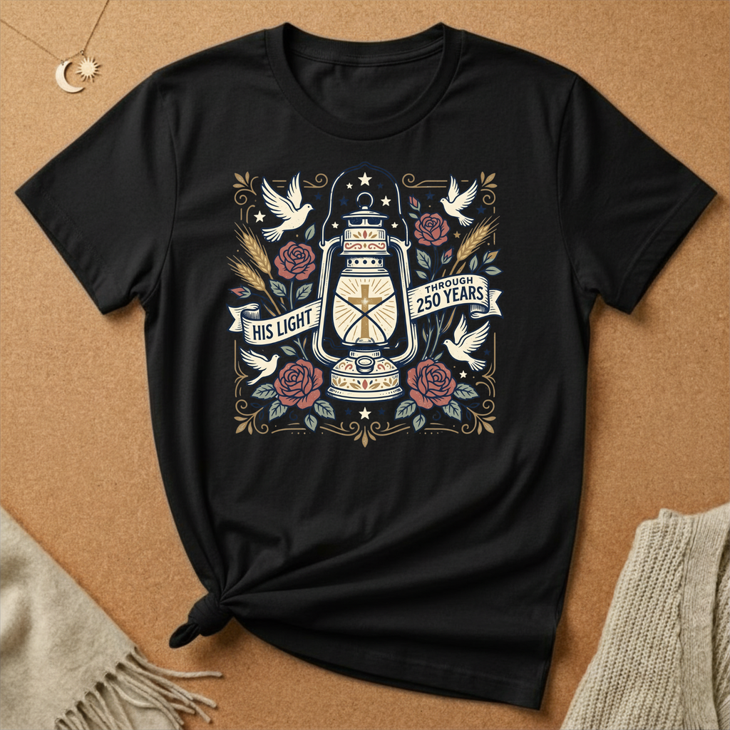 His Light Through 250 Years Tee