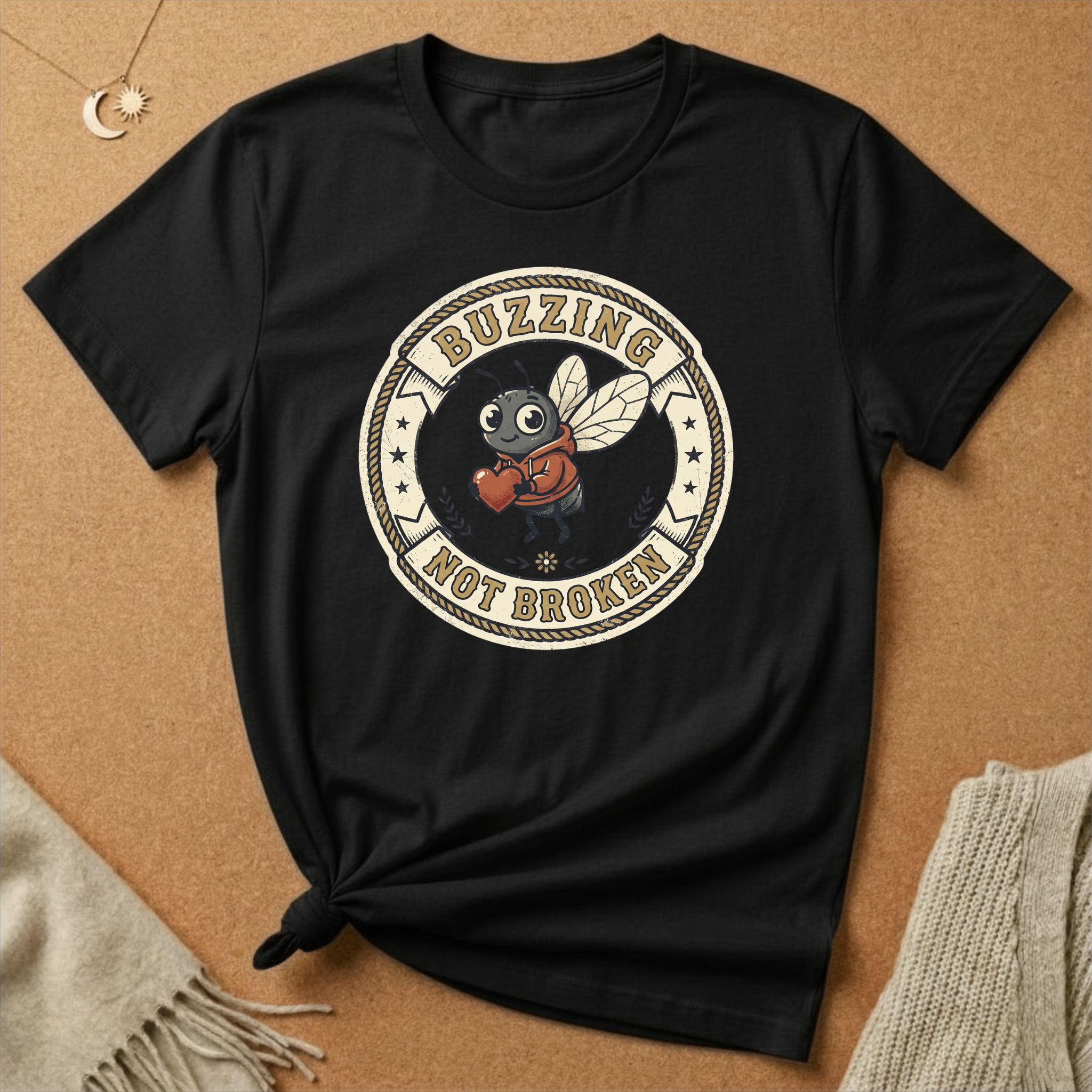 Buzzing Not Broken Tee