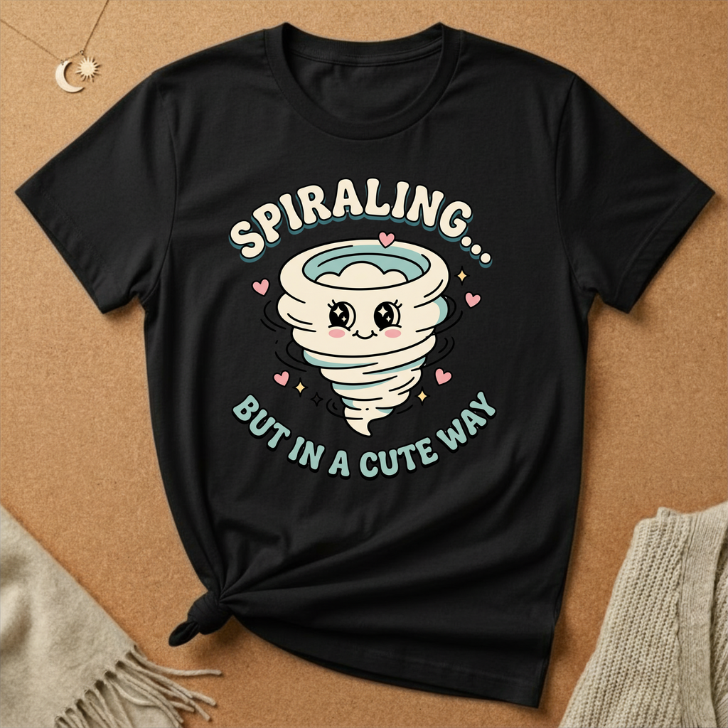 Spiraling...But in a Cute Way Tee