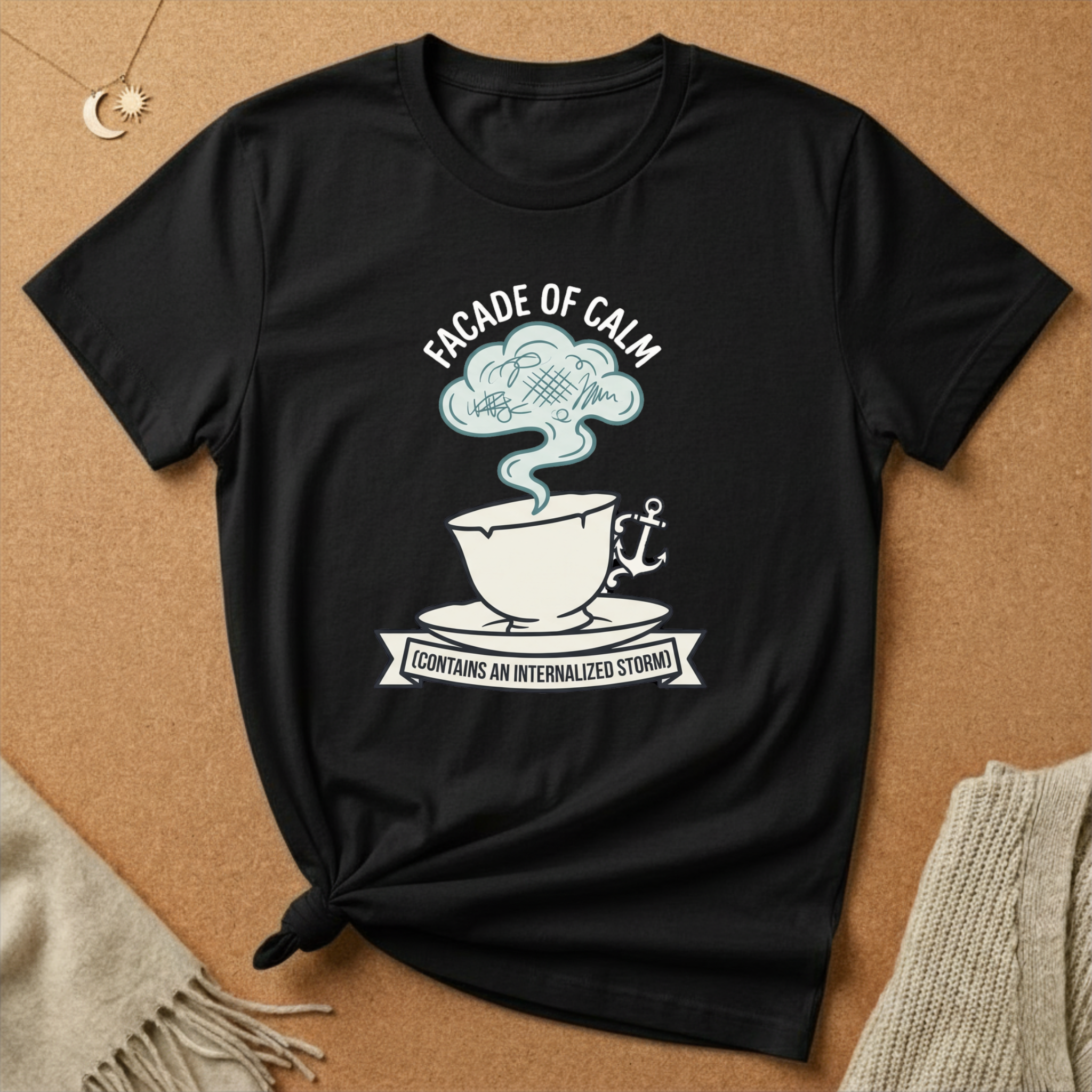 Facade of Calm Teacup Tee