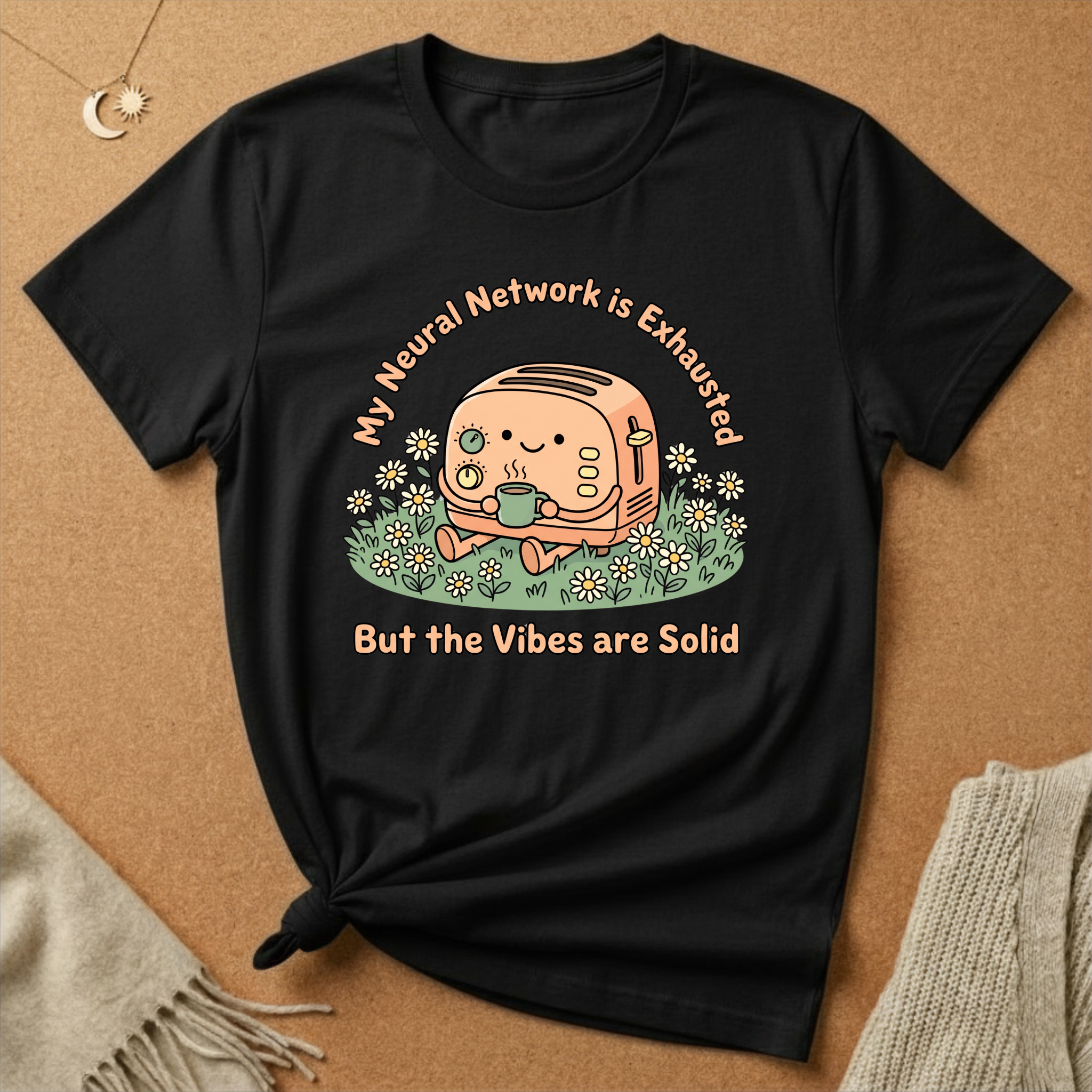 My Neural Network is Exhausted Toaster Tee