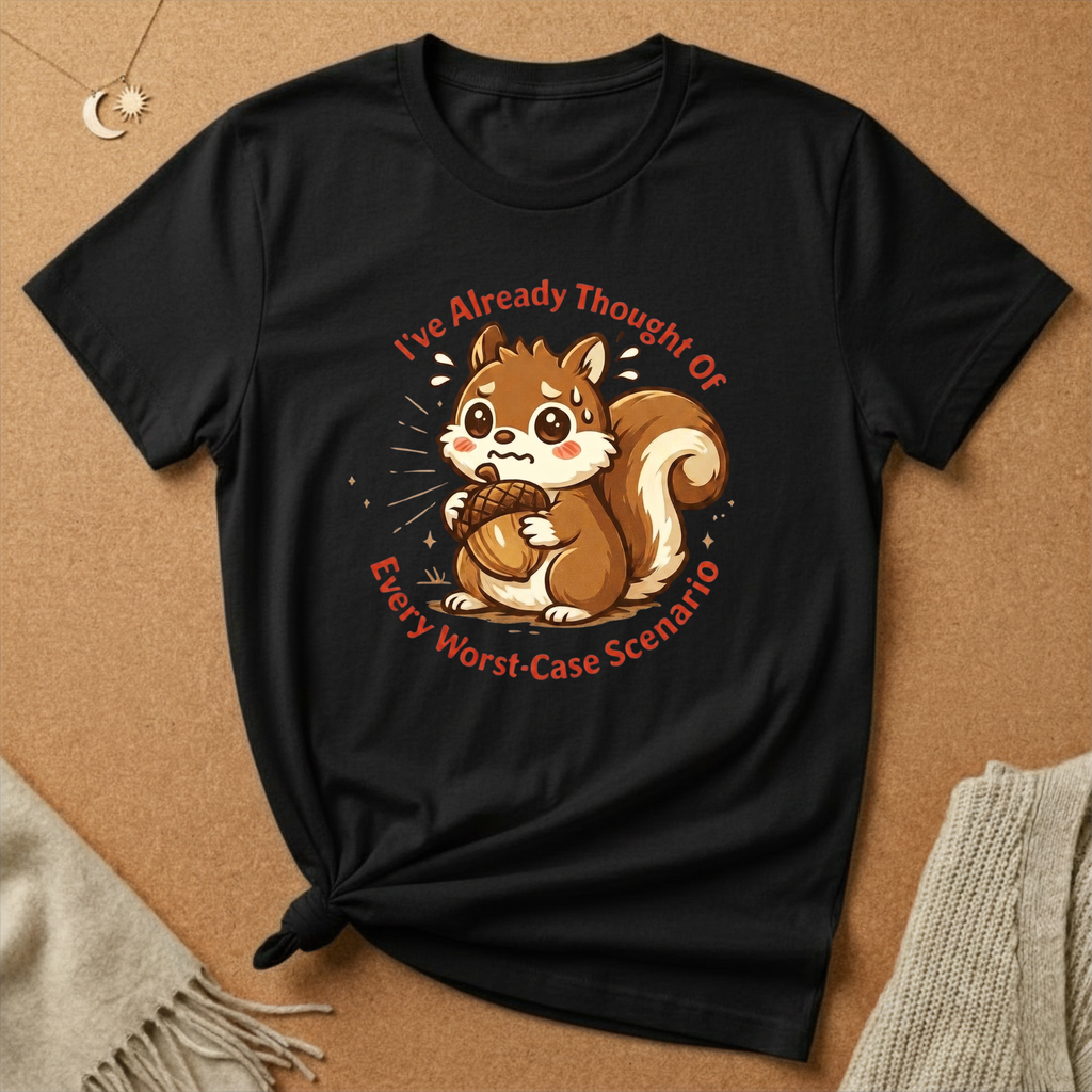 Anxious Squirrel Tee