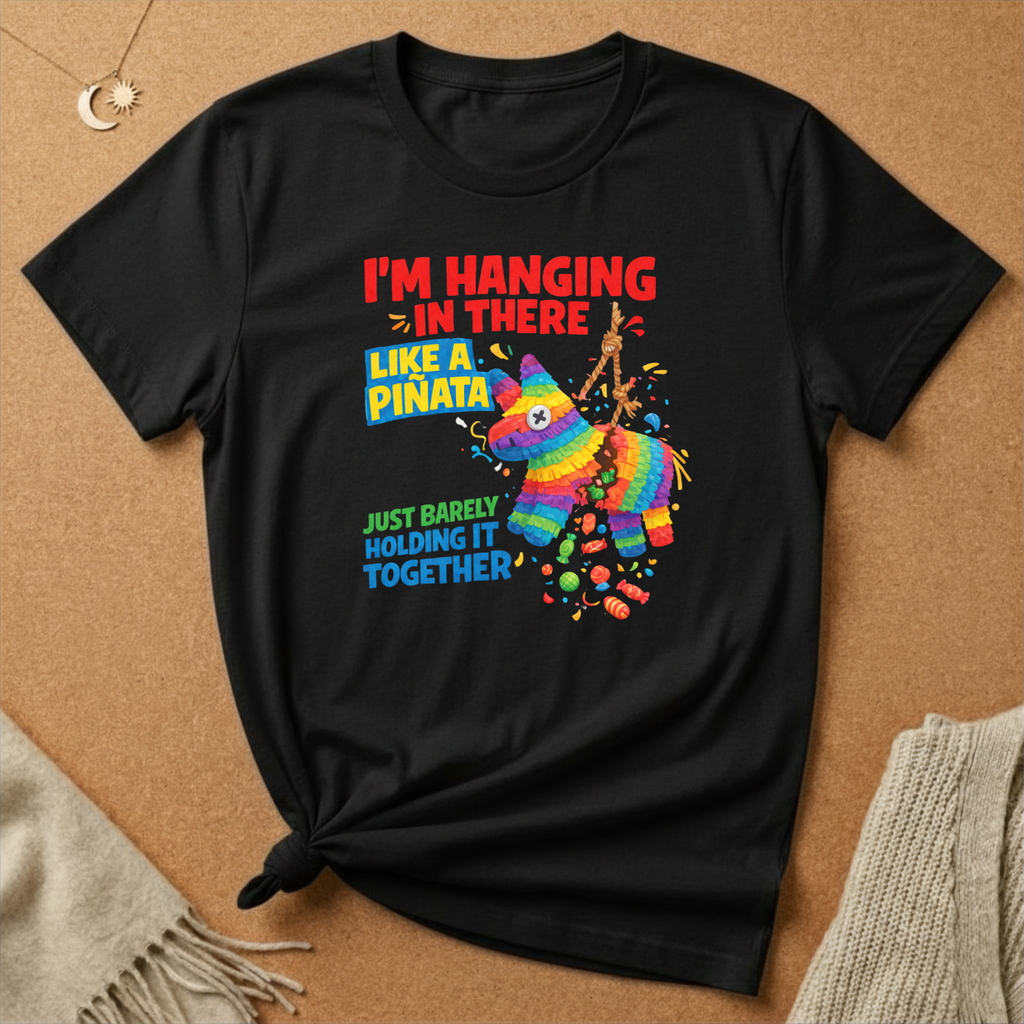 Hang In There Pinata Tee