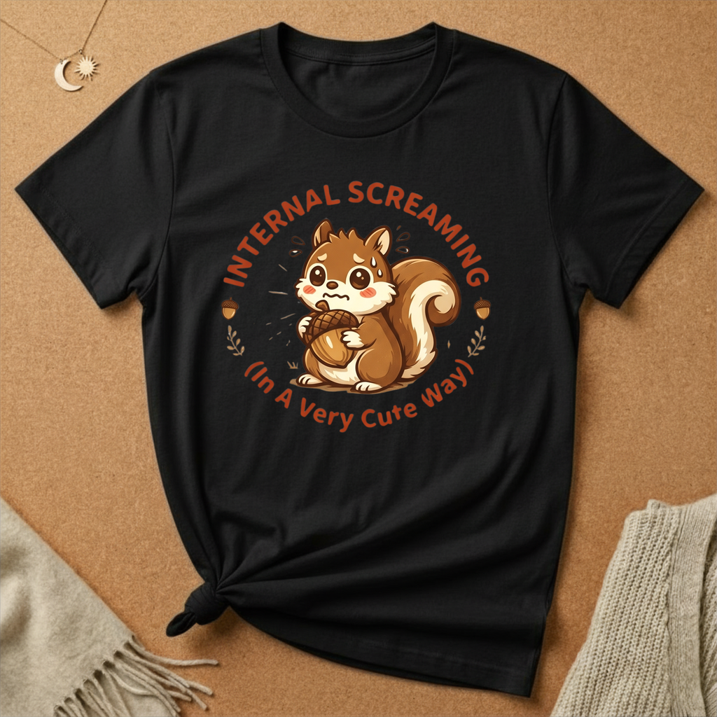 Internally Screaming Squirrel Tee