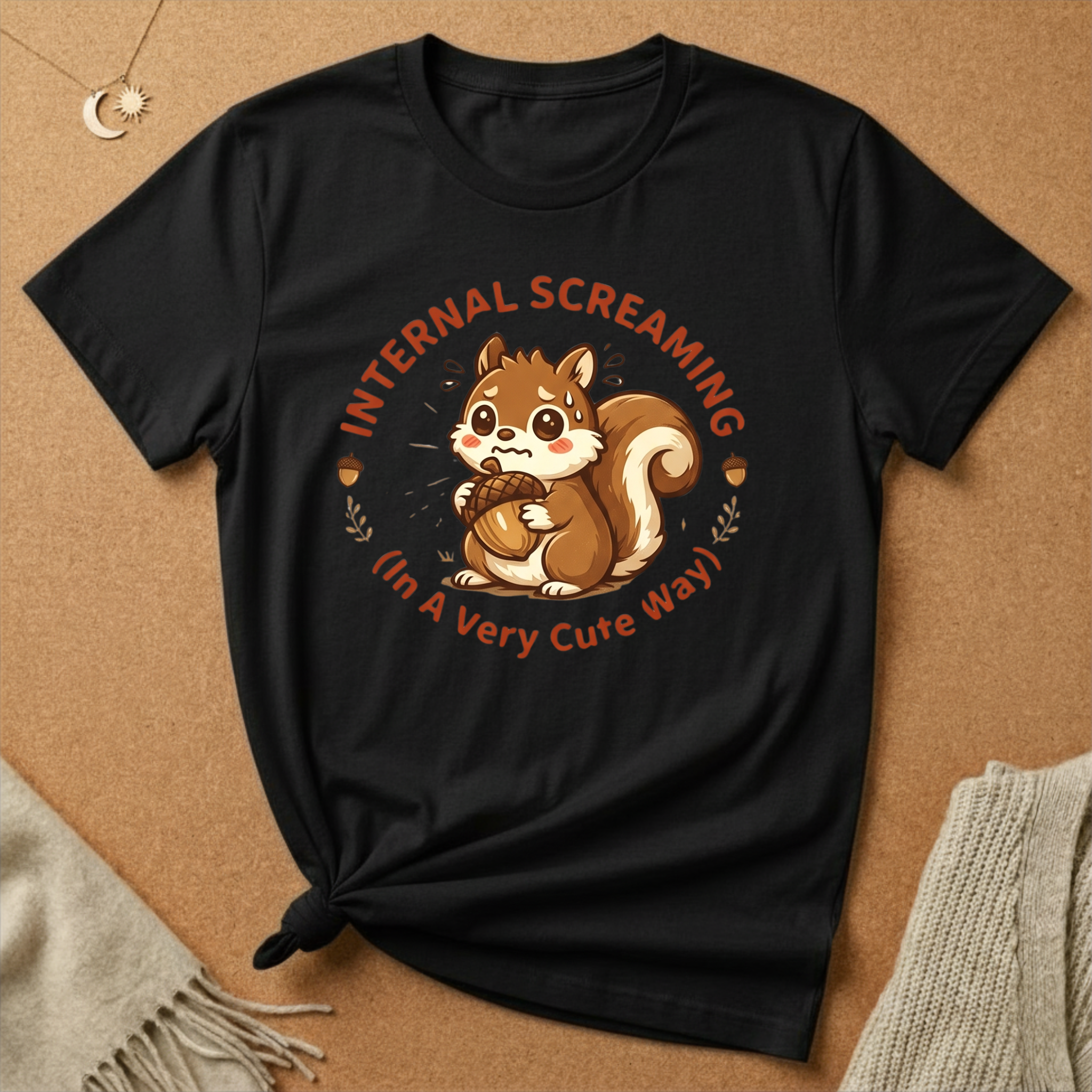 Internally Screaming Squirrel Tee