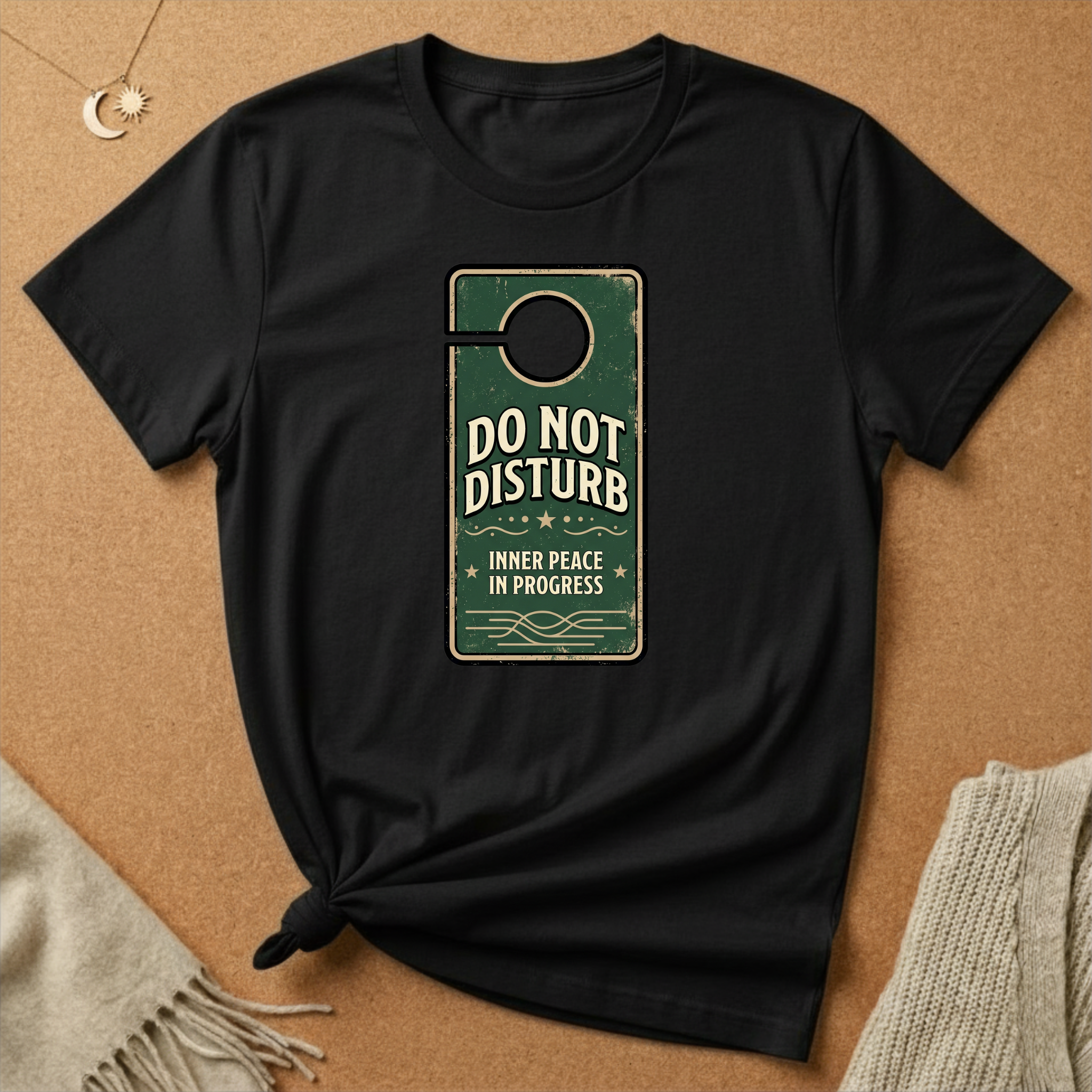 Do Not Disturb Inner Peace in Progress Tee