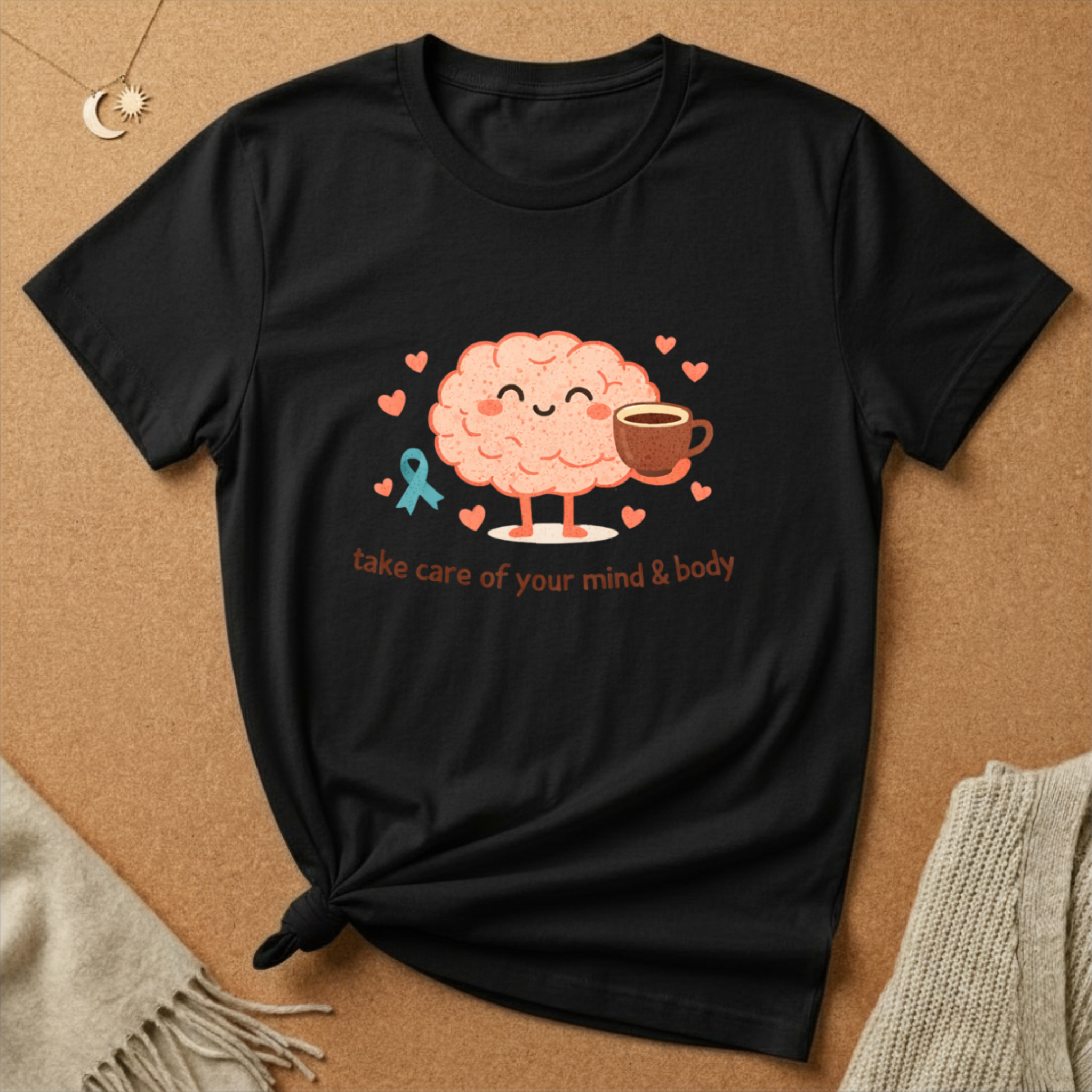Take Care Brain Tee