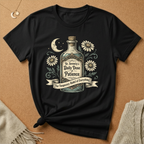 Daily Dose of Patience Apothecary Bottle Tee