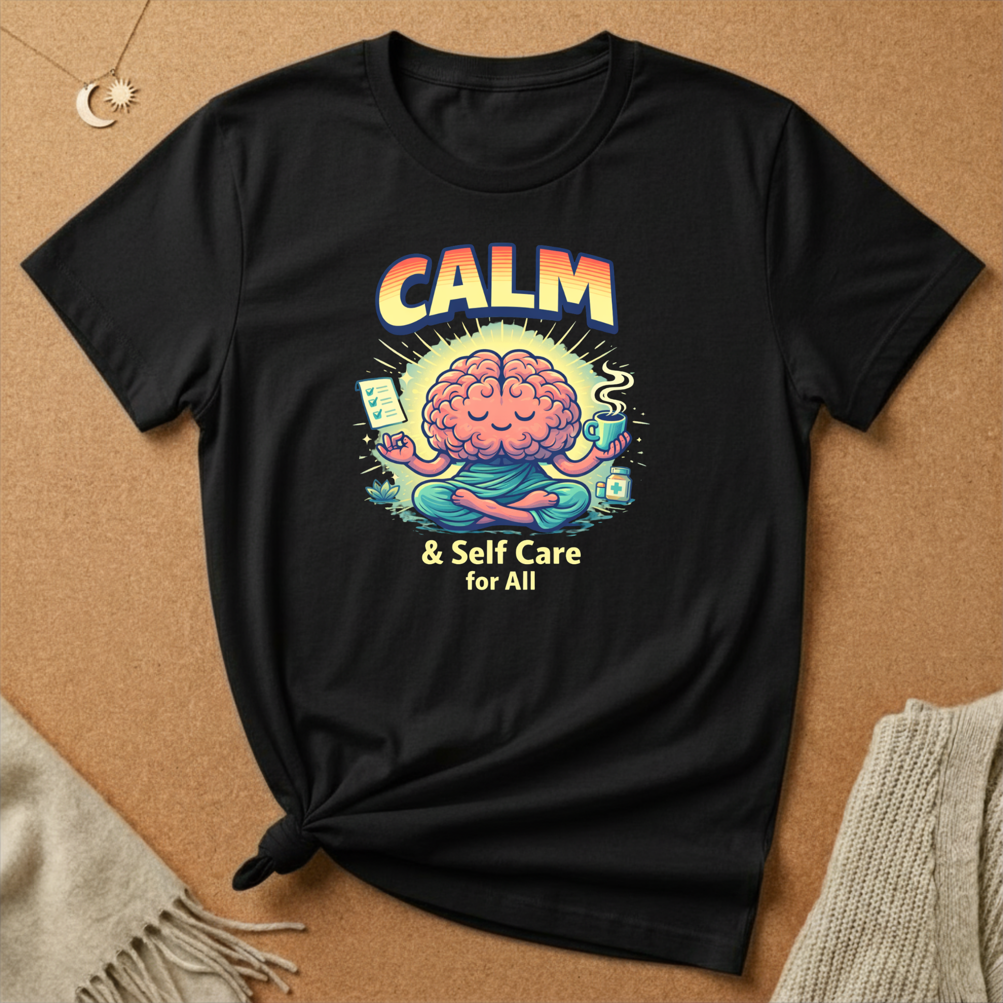 Calm and Self Care Tee