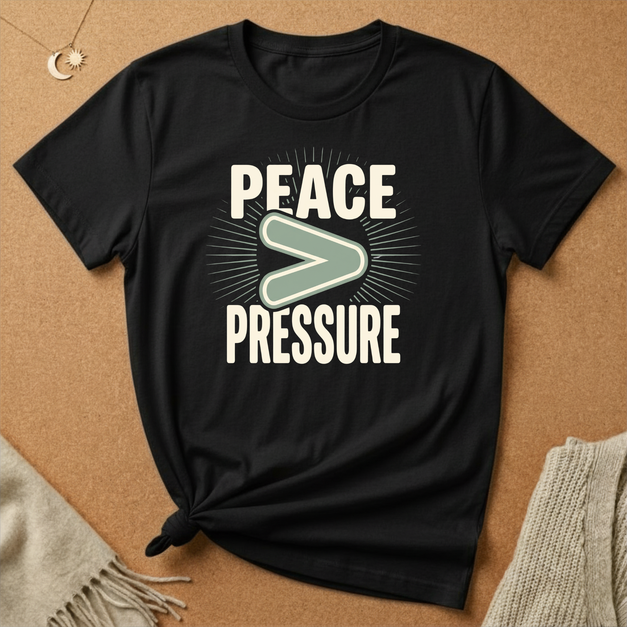 Peace Is Greater Than Pressure Tee