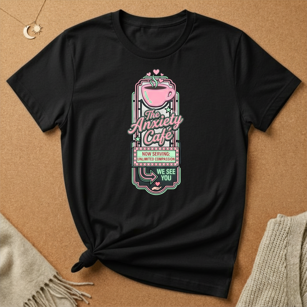 Compassion Anxiety Cafe Tee