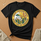 Grow Through What You Go Through Weather Badge Tee