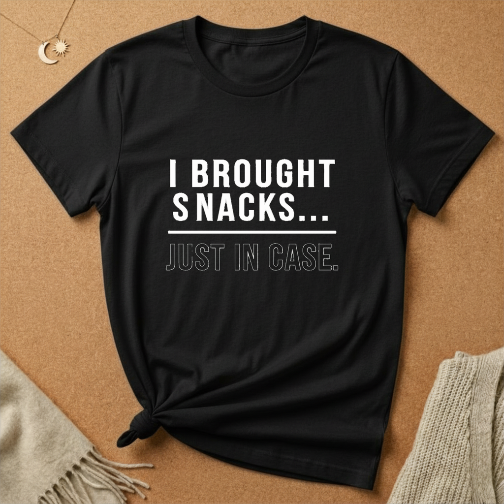 I Brought Snacks Tee