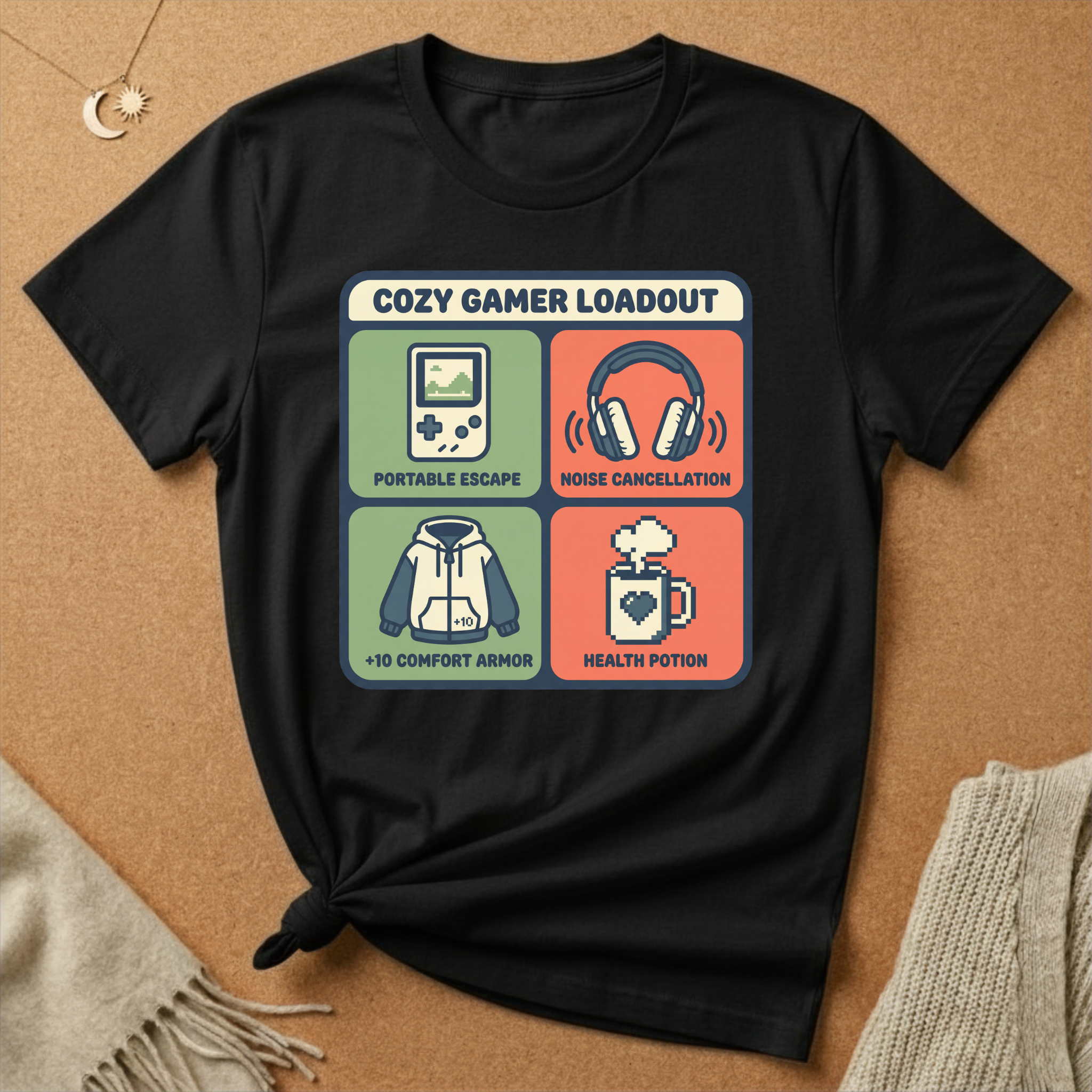 Cozy Gamer Loadout Tee