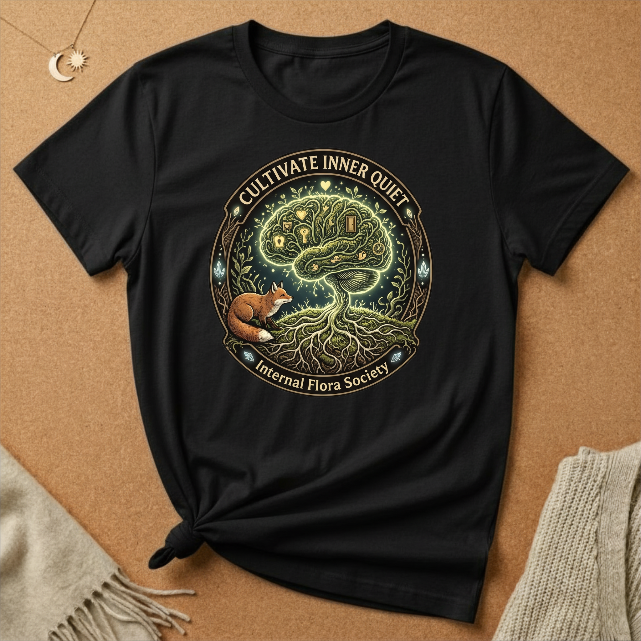 Inner Quiet Fox Tee