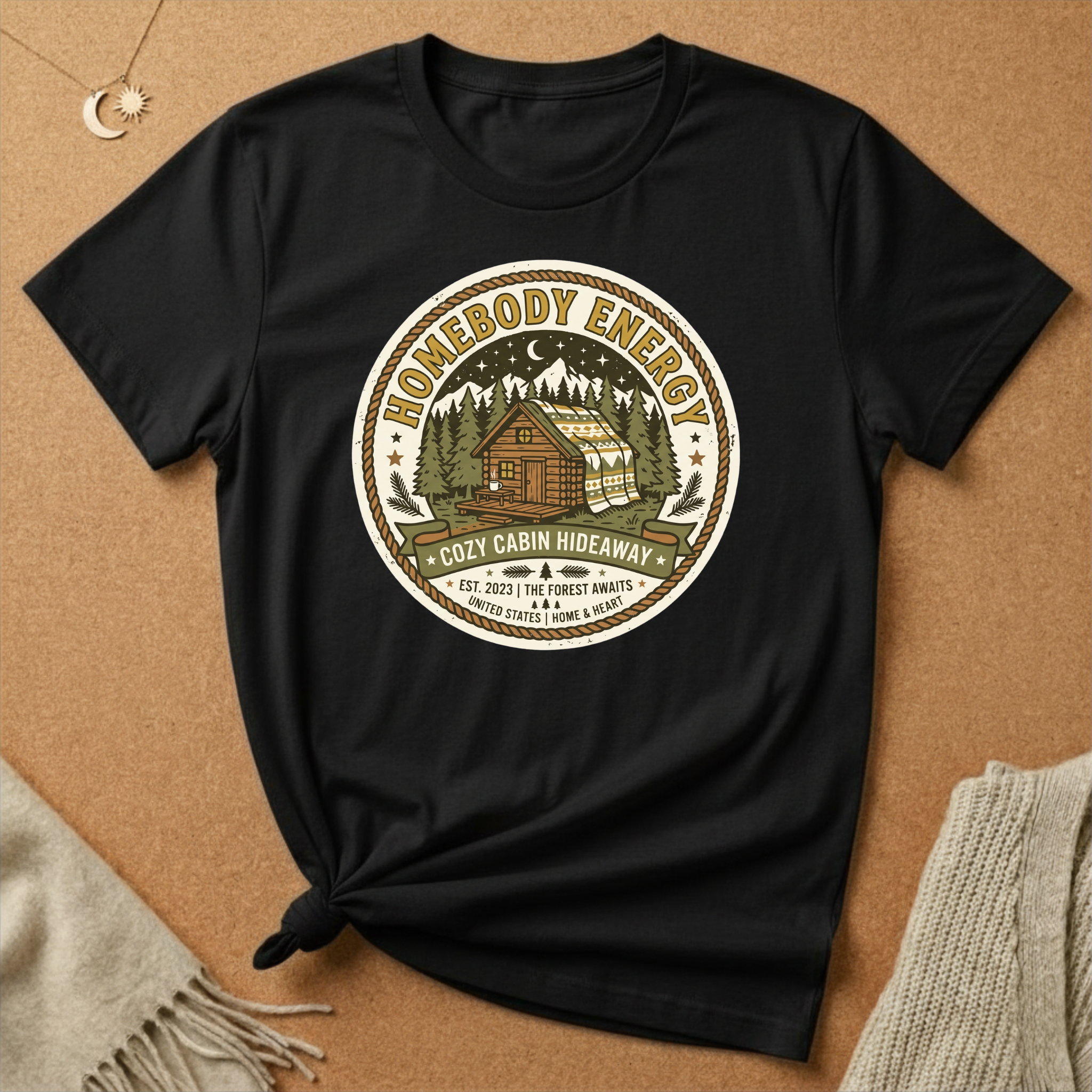Homebody Energy Cabin Tee