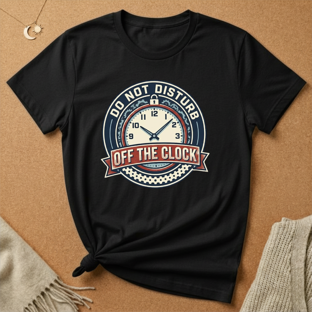 Do Not Distrub Clock Tee