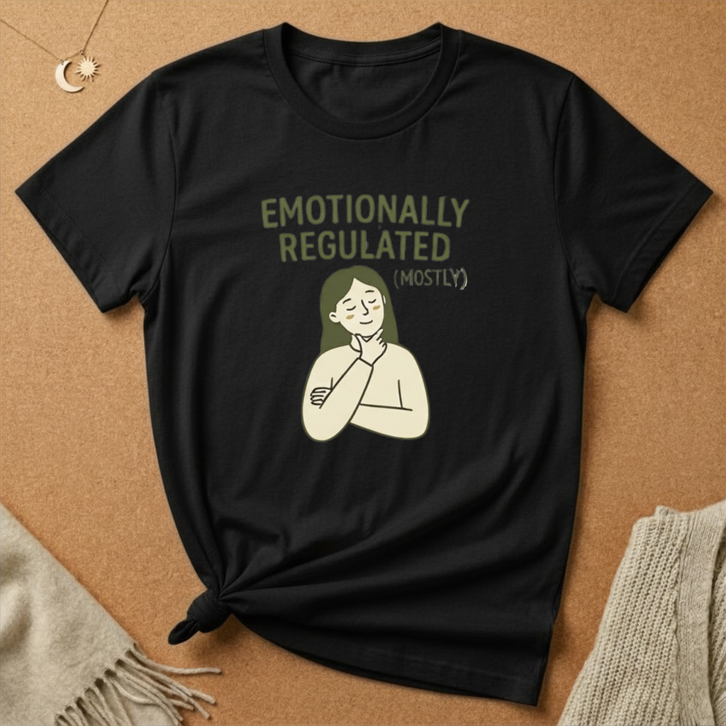 Emotionally Regulated (Mostly) Tee