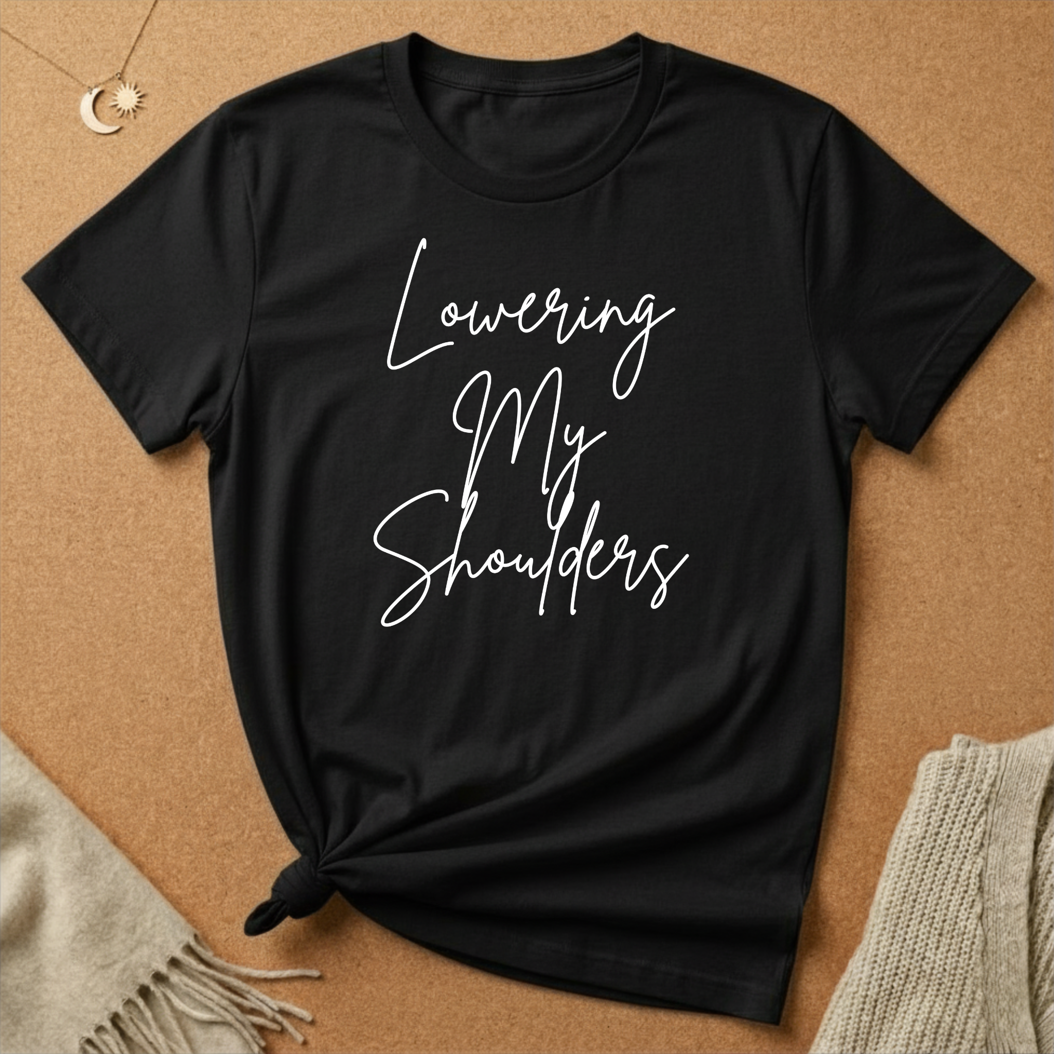 Lowering My Shoulders Tee