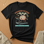 Mental Marathon Champion on Treadmill Tee