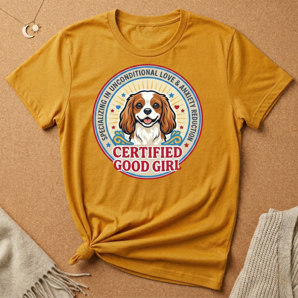 Certified Good Girl Cocker Spaniel Tee
