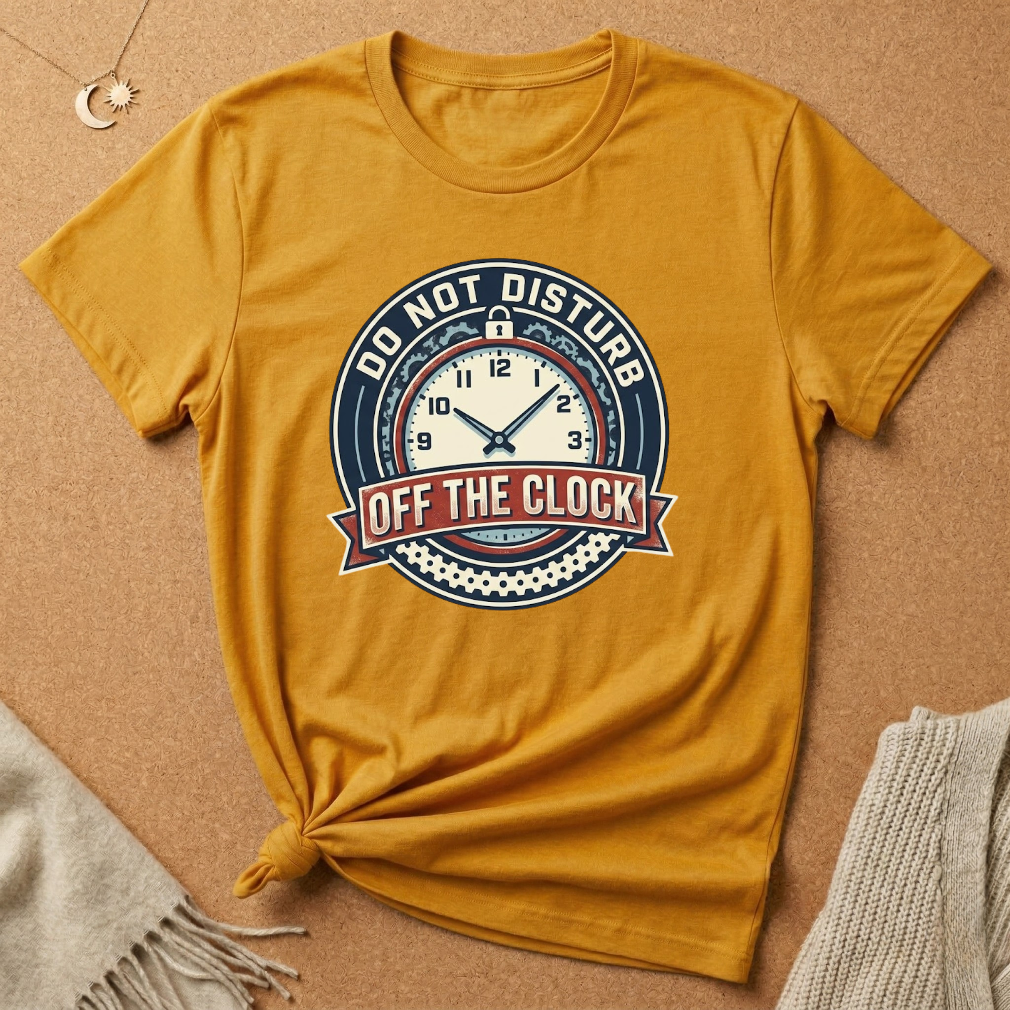 Do Not Distrub Clock Tee